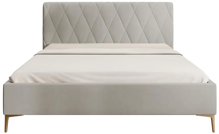 Franciaágy 160 cm Tikka 160 (krém + arany). 1099416