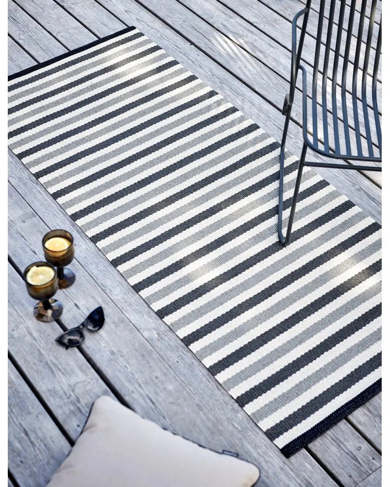 Szürke-bézs kültéri-beltéri futószőnyeg 70x240 cm Teo Warm Grey – Pappelina