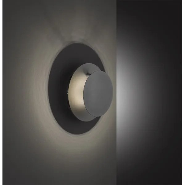 Wofi 4048-102R - LED Fali lámpa BAYONNE LED/6,5W/230V antracit