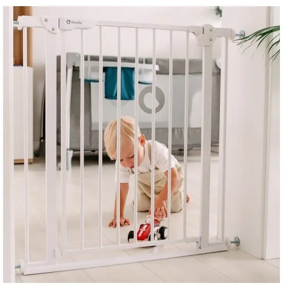 Lionelo - TRUUS SLIM biztonsági kapu, fehér