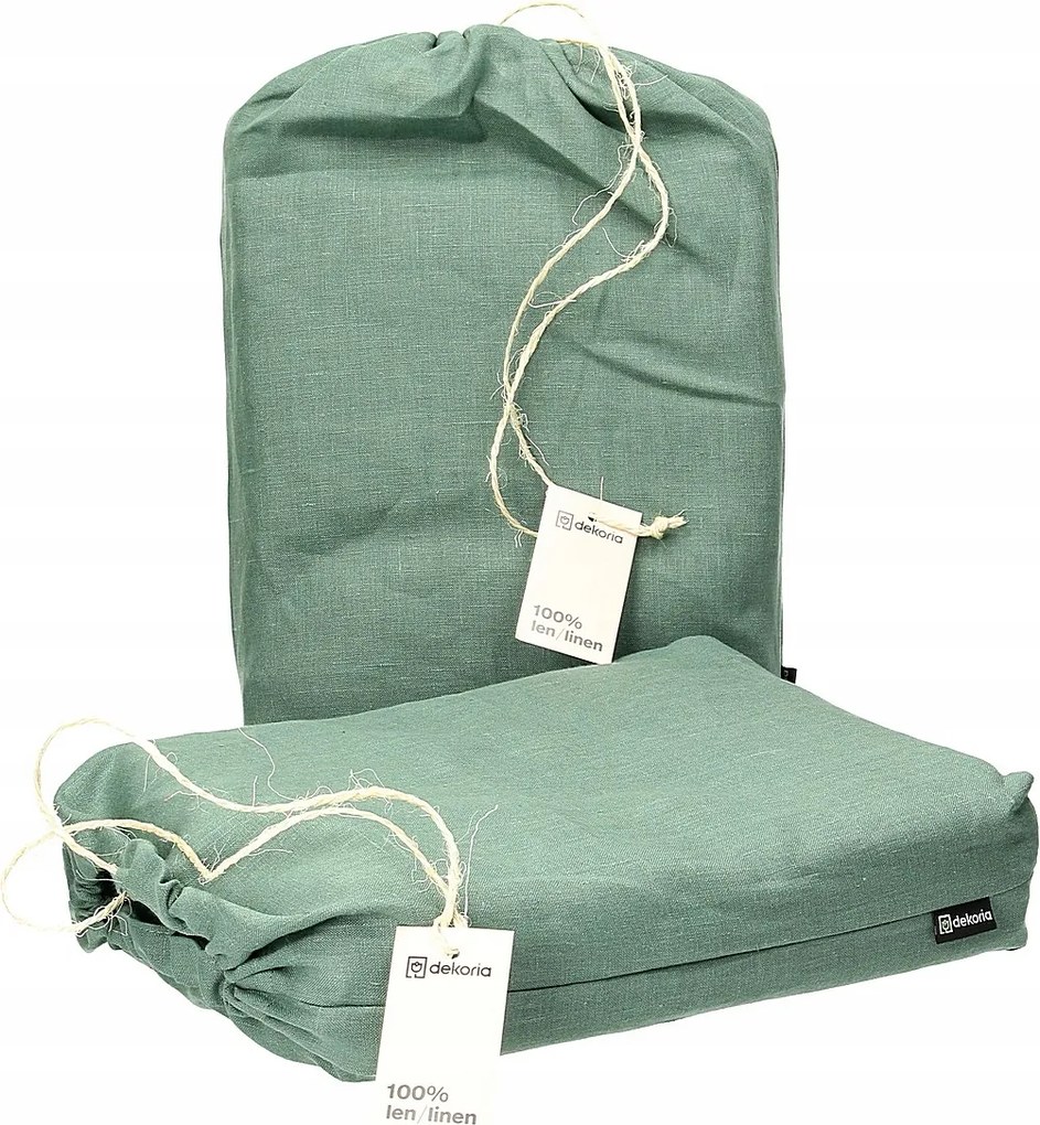 Dekoria Linen lenvászon ágyneműhuzat garnitúra 160x200cm