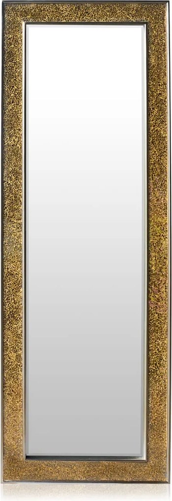 Casa Chic Norwich Tükör téglalap alakú fakeret 130 x 45 cm mozaik kivitelben