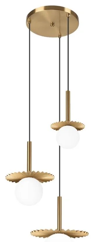 CHITA zsinóros csillár 3xG9/5W/230V arany