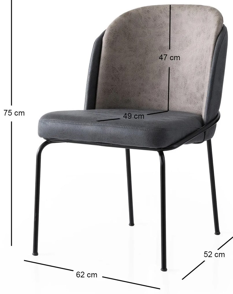 Étkezőszék szett (2 db) Dore - 168 V2