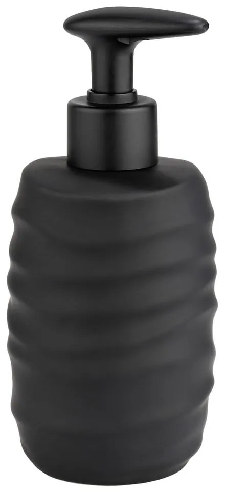 Fekete kerámia szappanadagoló 400 ml Illana – Wenko