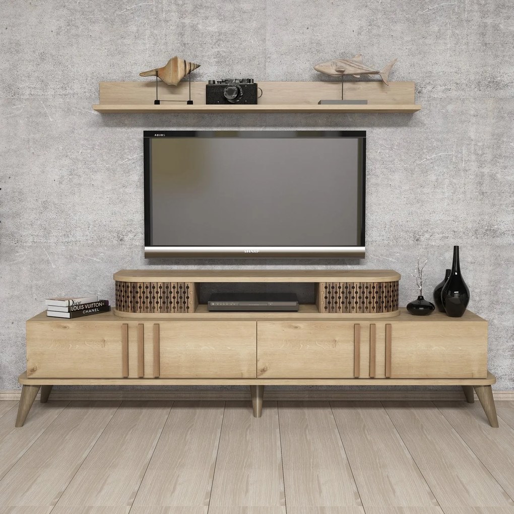 TV szekrény Eylül - Oak