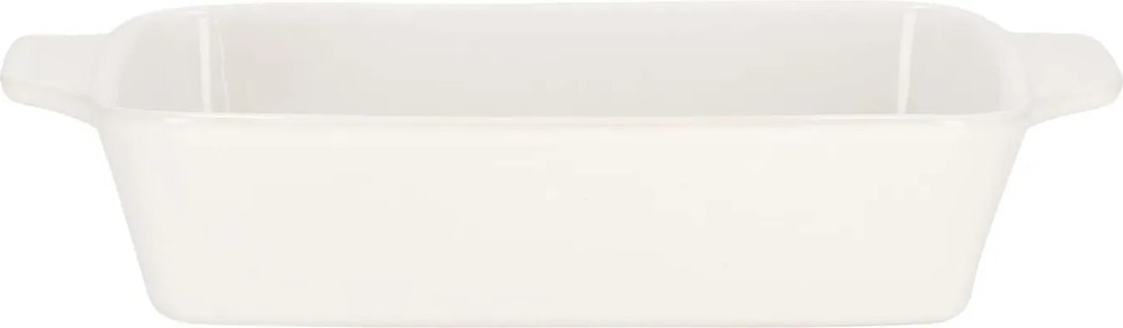 Mazzoni sütőedény 31cm fehér, fogantyúval