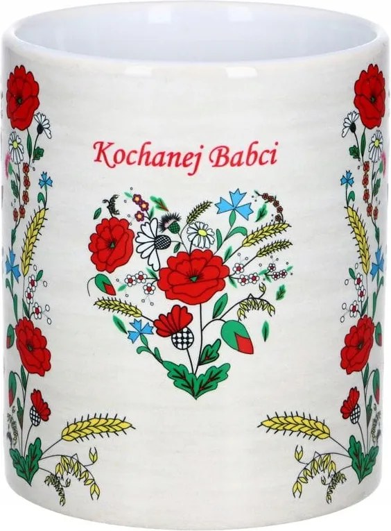 Népi Bögre Nagyinak Macska Mintás