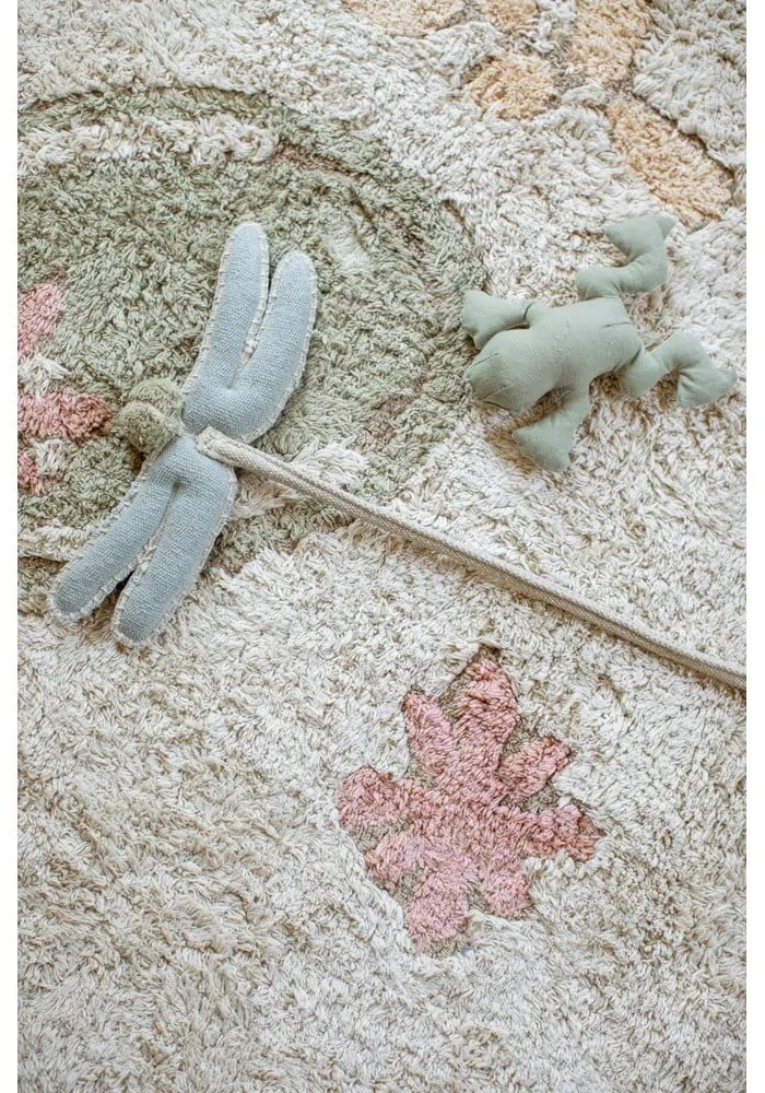 Pamut gyerek játszószőnyeg 140x200 cm Botanic Fantasy – Lorena Canals