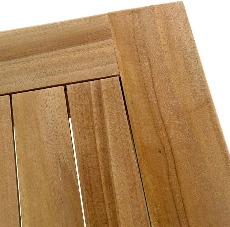 DIVERO Kerti fa asztal  90 x 90 x 75 cm