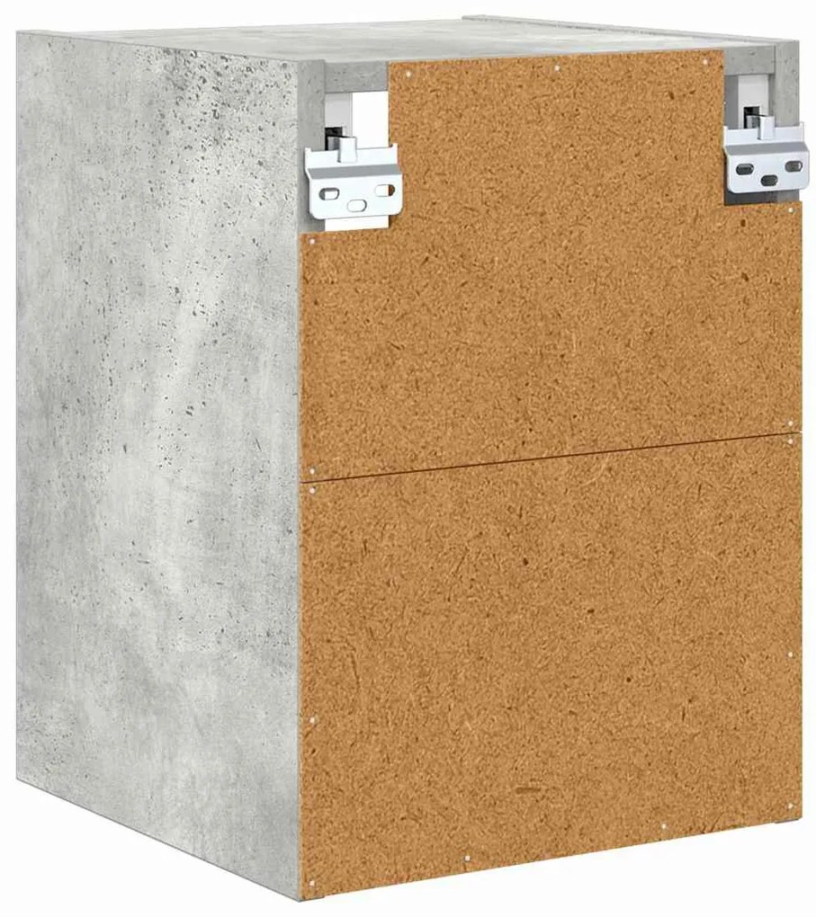 Függő szekrény Riga Beton Szürke 30 x 29,5 x 40 cm Faanyag