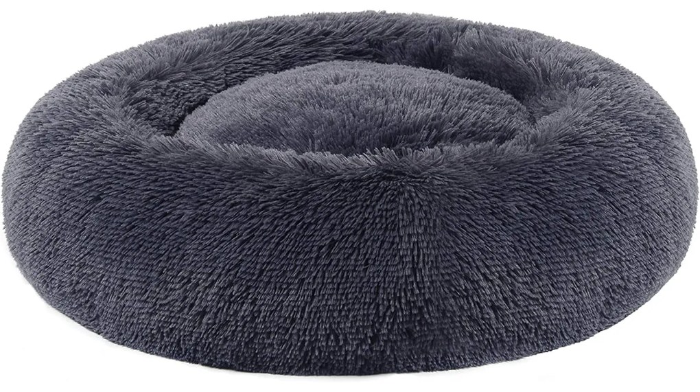 Feandrea kutyaágy, macskaágy, puha plüss felület, s-es méretben, sötétszürke