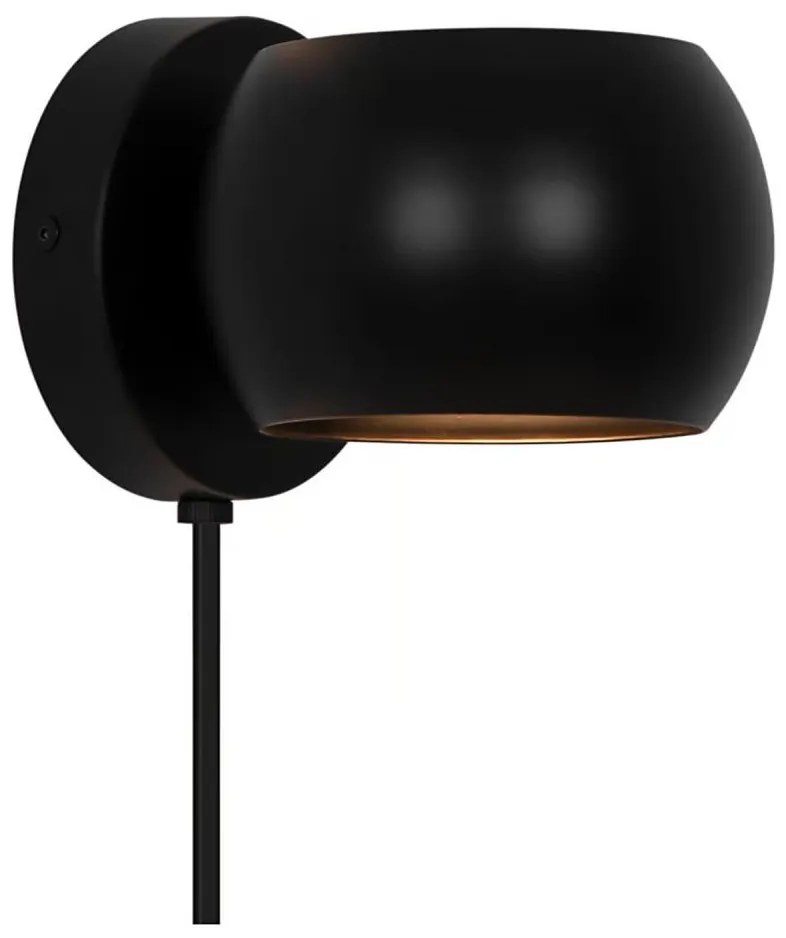 Nordlux - Állítható fali spotlámpa BELIR 1xG9/5W/230V fekete