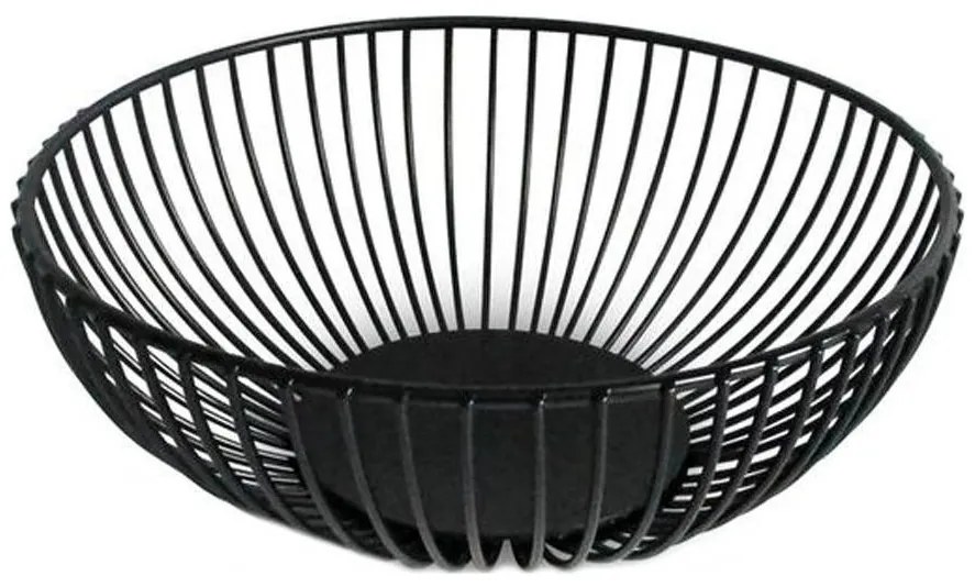 KITCHISIMO fekete gyümölcstál, átmérő 18 cm