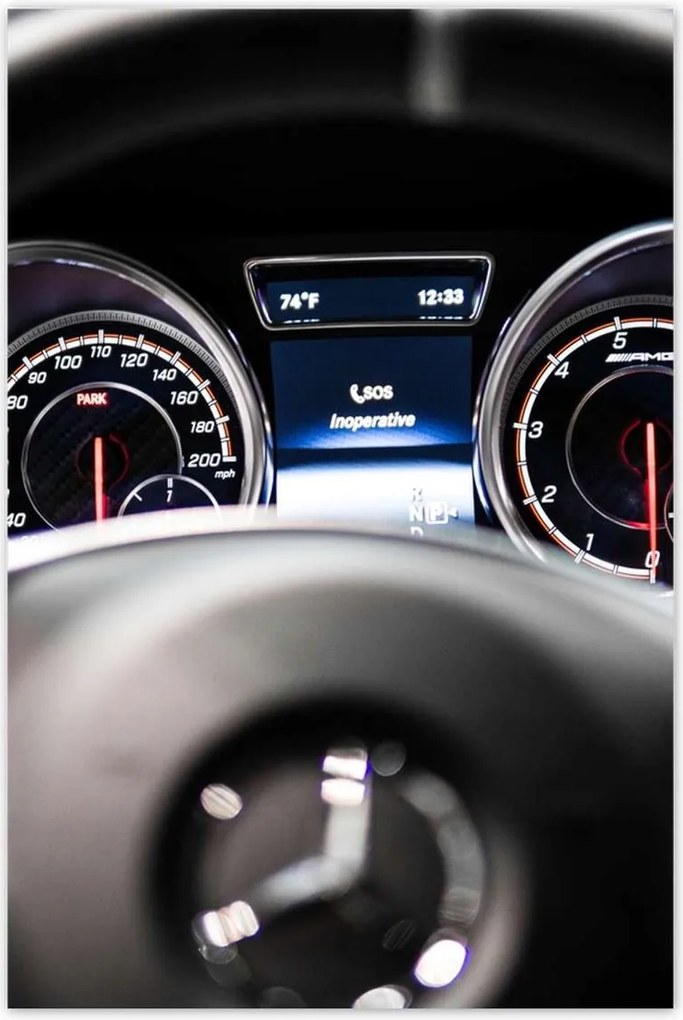 Poszterek 80x120 Mercedes Autó