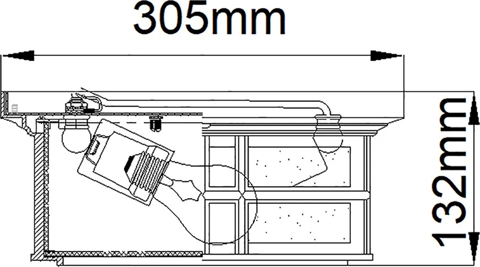 Elstead klasszikus kültéri mennyezeti lámpa beacon square fehér elsklbeaconsquarefwh IP44