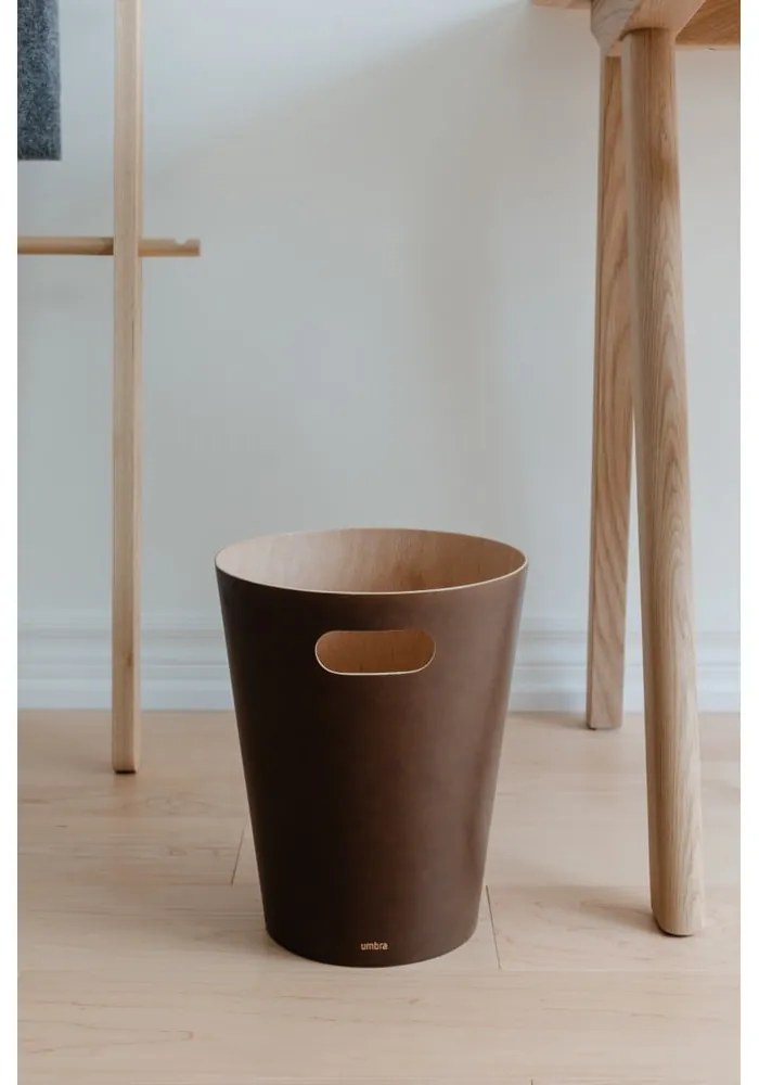 Woodrow barna szemetes, 7,5 l - Umbra