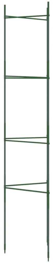 2 db acél és polipropilén paradicsomketrec 154 cm