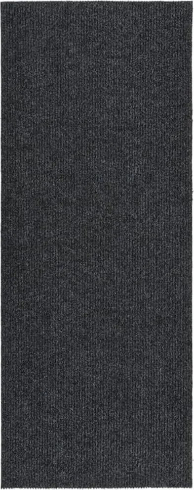 vidaXL antracitszürke koszfogó futószőnyeg 100 x 250 cm