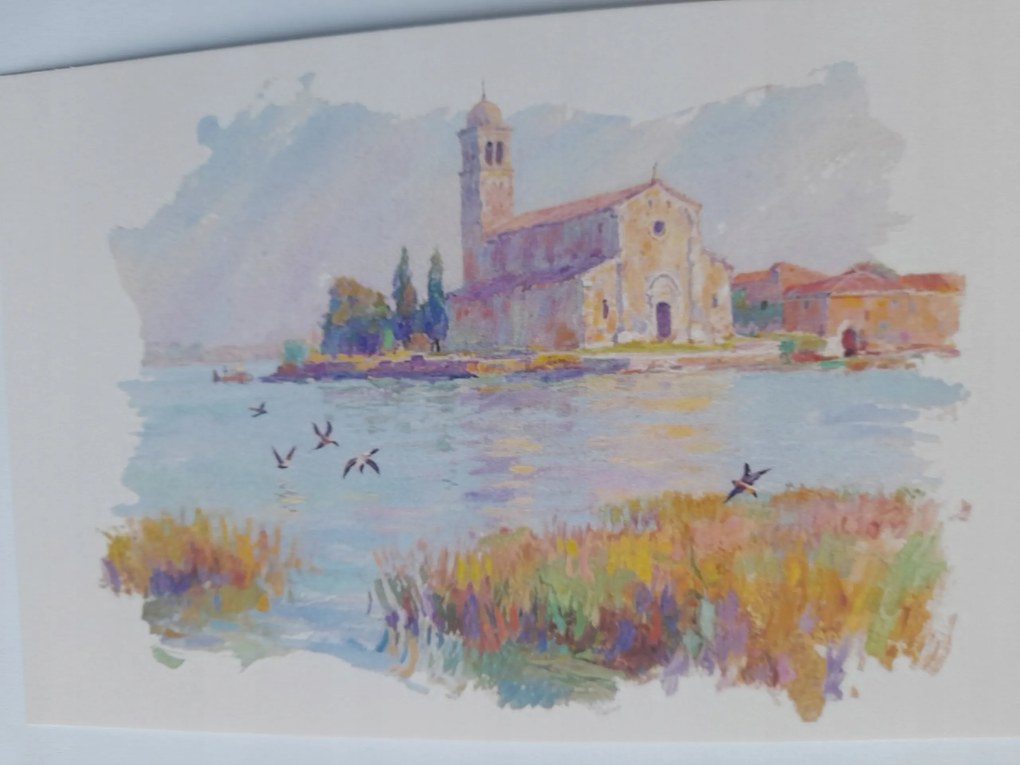 Grafika Keret Olaszország Velence 18