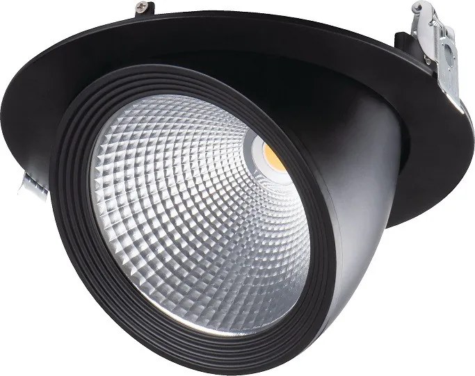 Mennyezetbe Süllyeszthető Lámpa Fekete HIMA LED KANLUX-22842