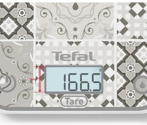 Tefal OPTISS konyhai mérleg 2xAAA, bézs színű