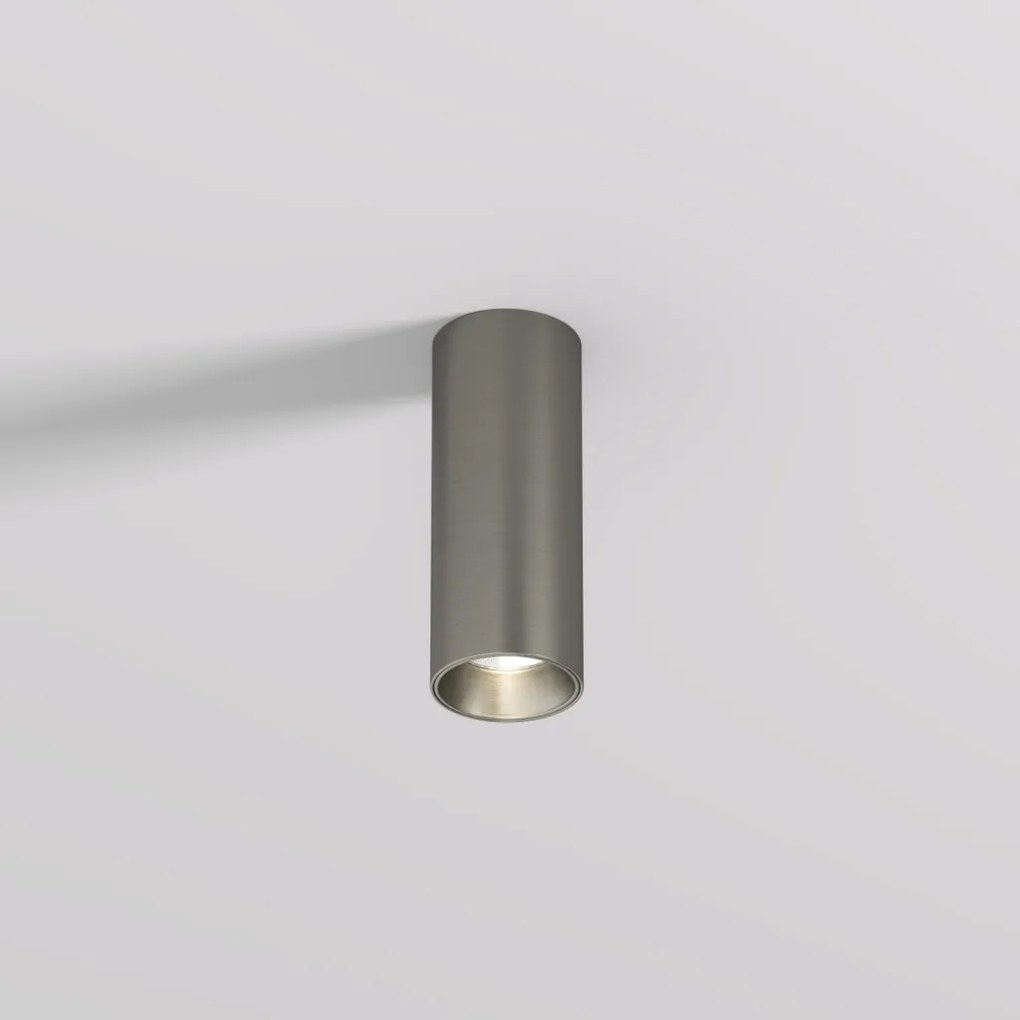 DK/EU-2615-DN Surface mounted ceiling downlight SHINE TUBE series, D45*H115, LED, IP20, 3000К, 7W, RA≥90, dark nickel color, aluminum — DK/EU-2615-DN