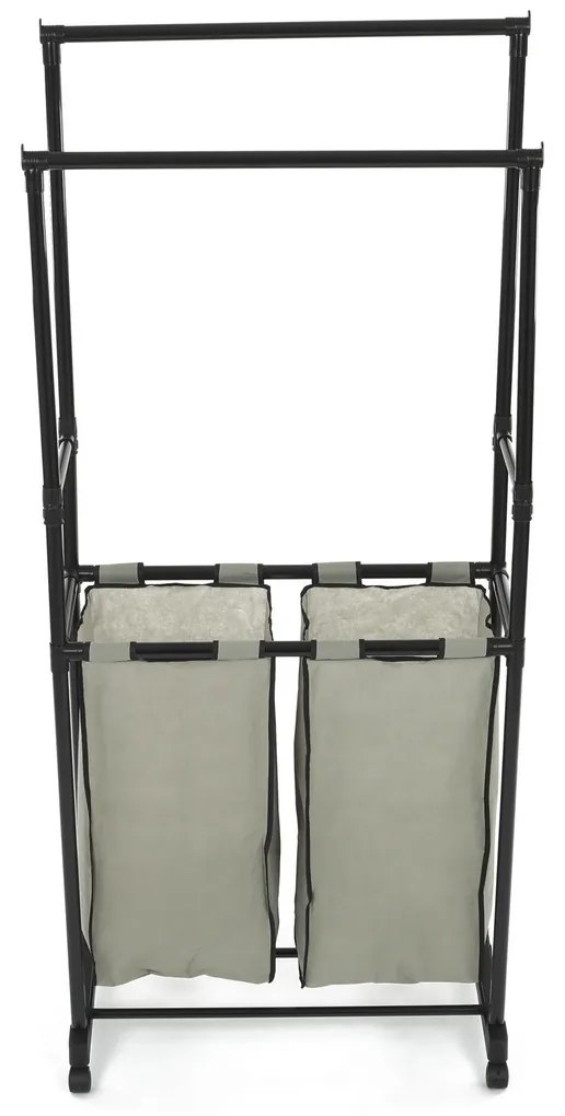 Tárolóállvány GD-176 BK, műanyag, fekete