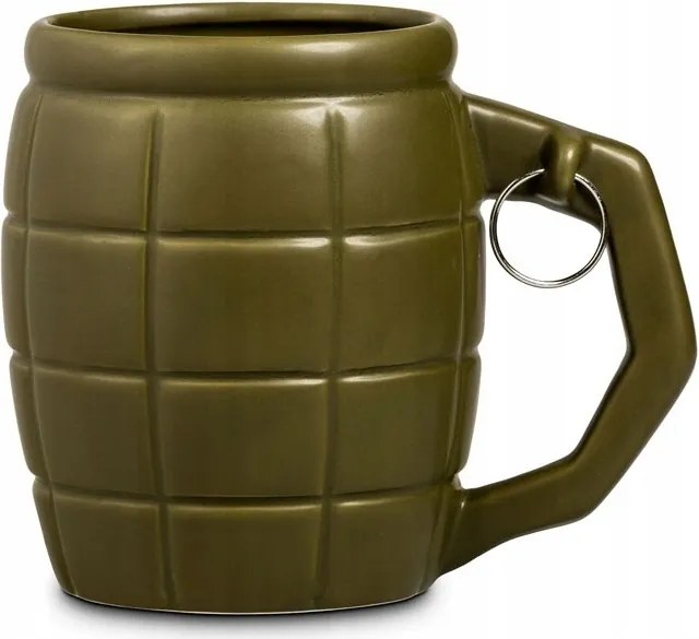 Gránátalma Bögre Katonai Ajándék Egy Túlélő Katona Számára