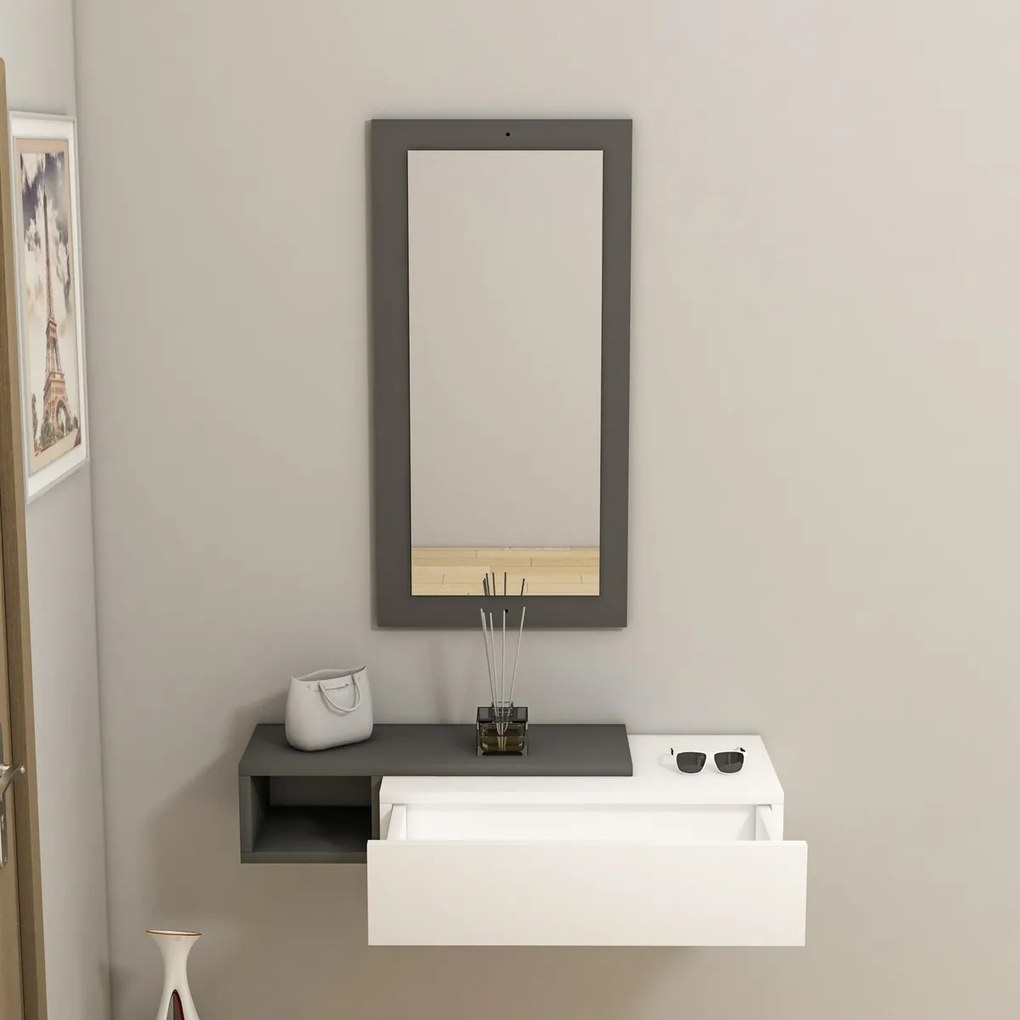 Vien Anthracite dekor polc