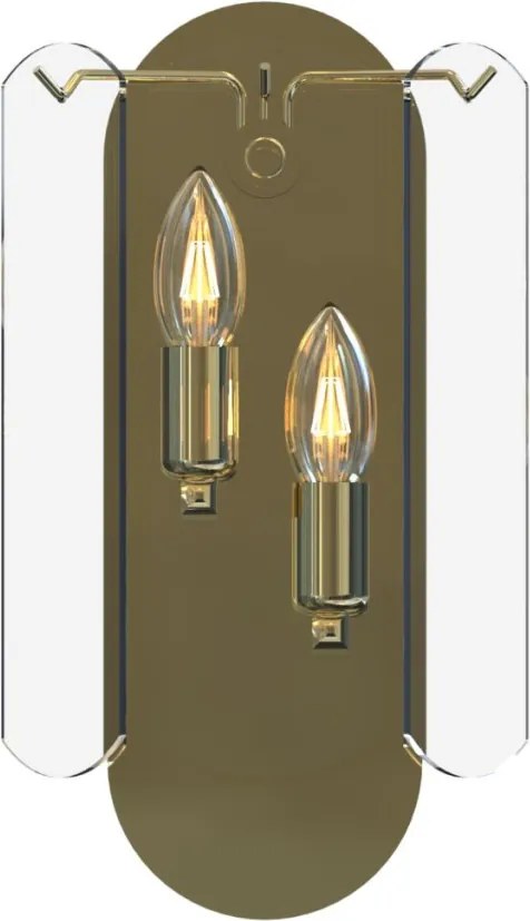 Zuma Line NIRA MB3523-2-EGN Plafonlámpa 2x40W/E14 IP20