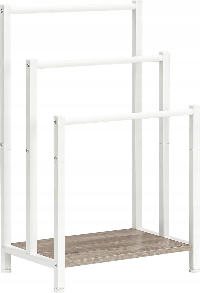 Vasagle Leon törölközőtartó barna/fehér