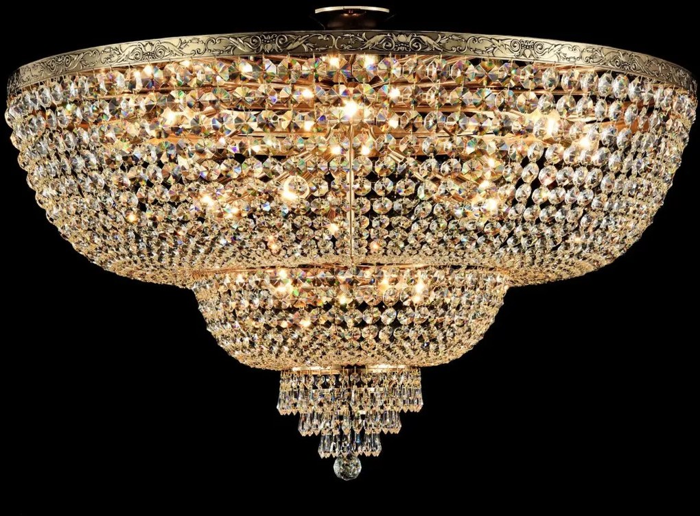 Maytoni PALACE DIA890-CL-18-G Süllyesztett mennyezeti lámpa 18xE27/60W IP20