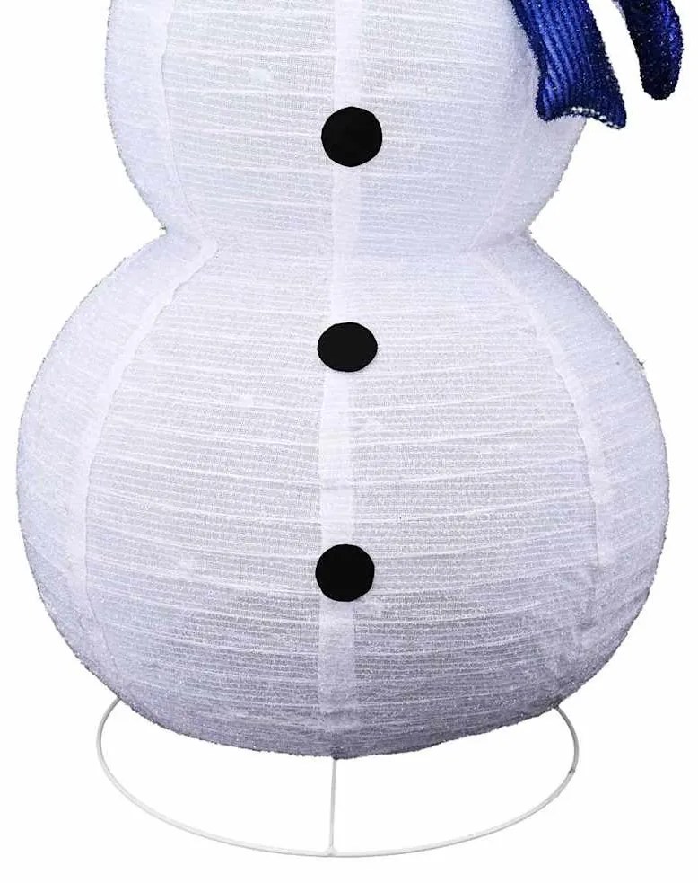 Karácsonyi Hóember Család 3 pcs Meleg fehér 81 x 60 x 125 cm