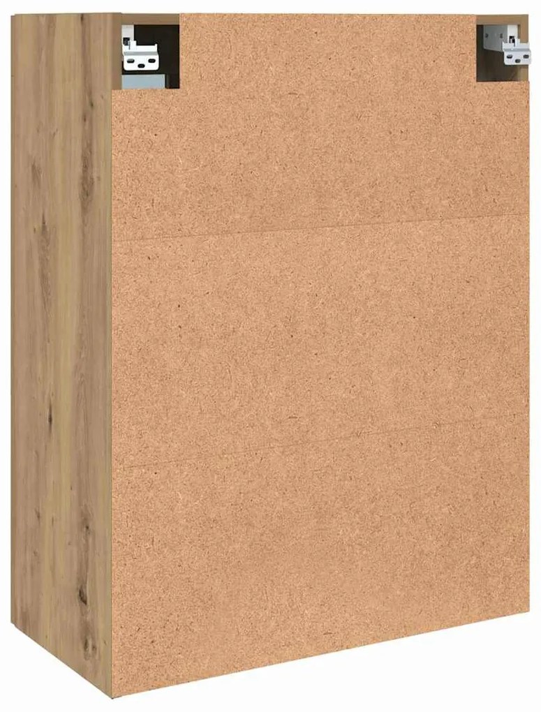 Fali Szekrények 2 pcs kézműves tölgy 69,5 x 34 x 90 cm Faanyag