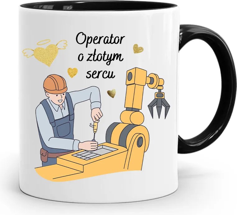 Szolgáltatónak Fekete Bögre Születésnapi Ajándék fényképes nyomtatással