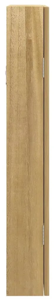 falra szerelhető tükrös ékszerszekrény 37,5x10x67 cm