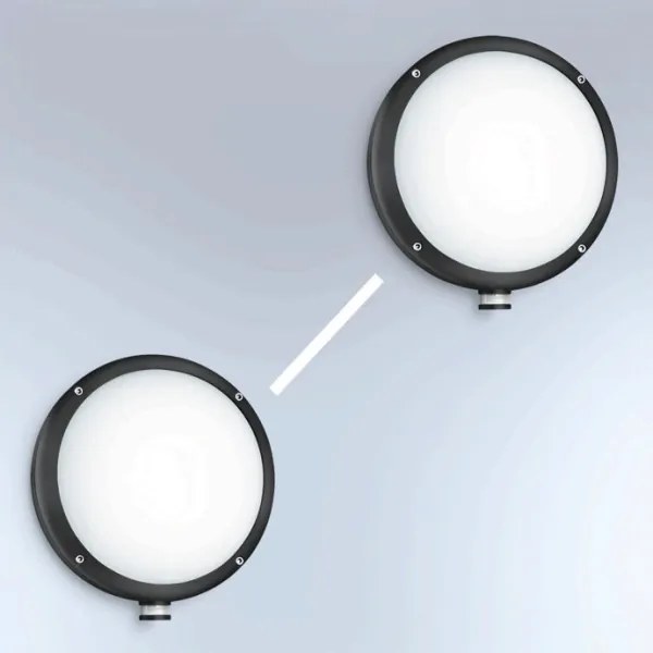 STEINEL 053079 - LED Kültéri lámpa érzékelővel L330 LED/9W/230V IP44