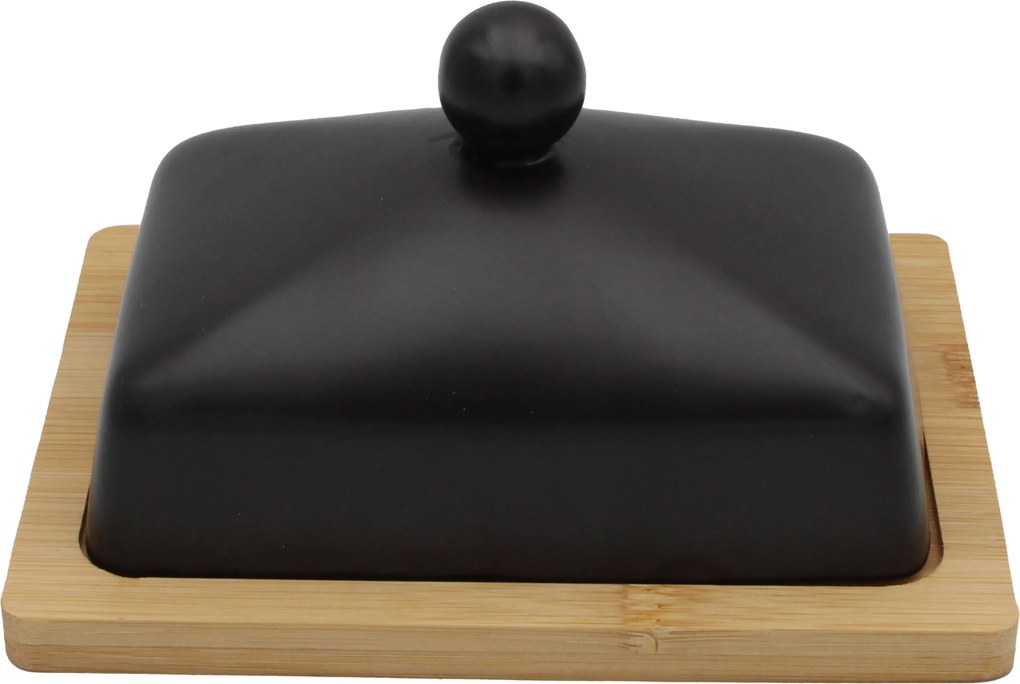 Porcelán vajtartó Bambusz porcelán állvány