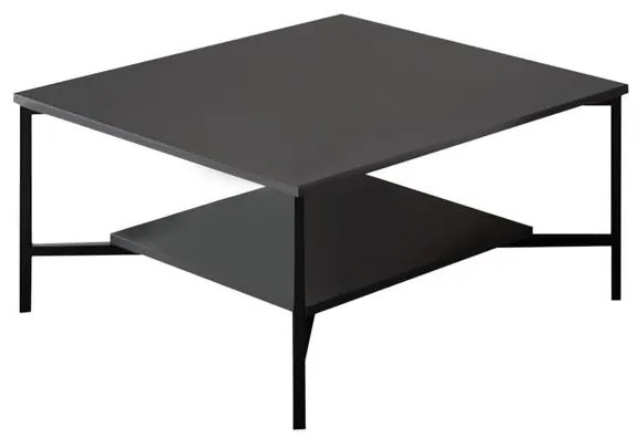 Dohányzóasztal Black Line - Anthracite, Black