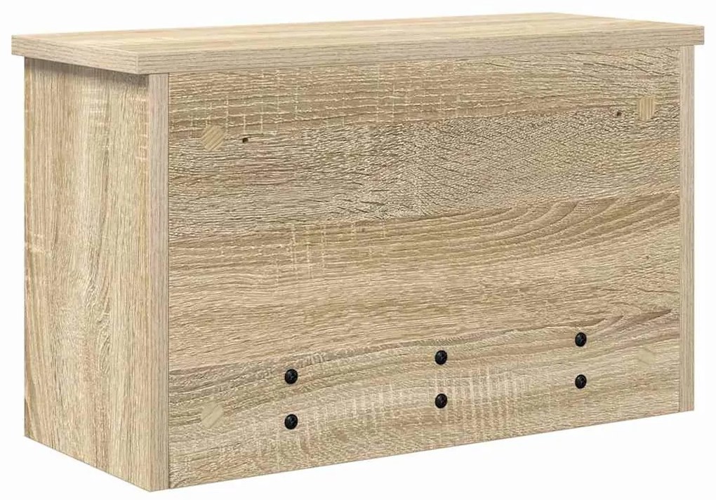 Fali Kabáthorog polcokkal sonoma tölgy 50 x 20 x 30 cm Faanyag