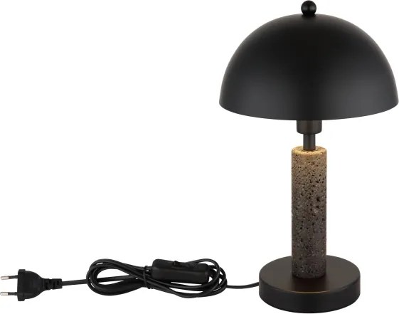 Globo 24868S - JANIE asztali lámpa 1xE14/40W/230V fekete