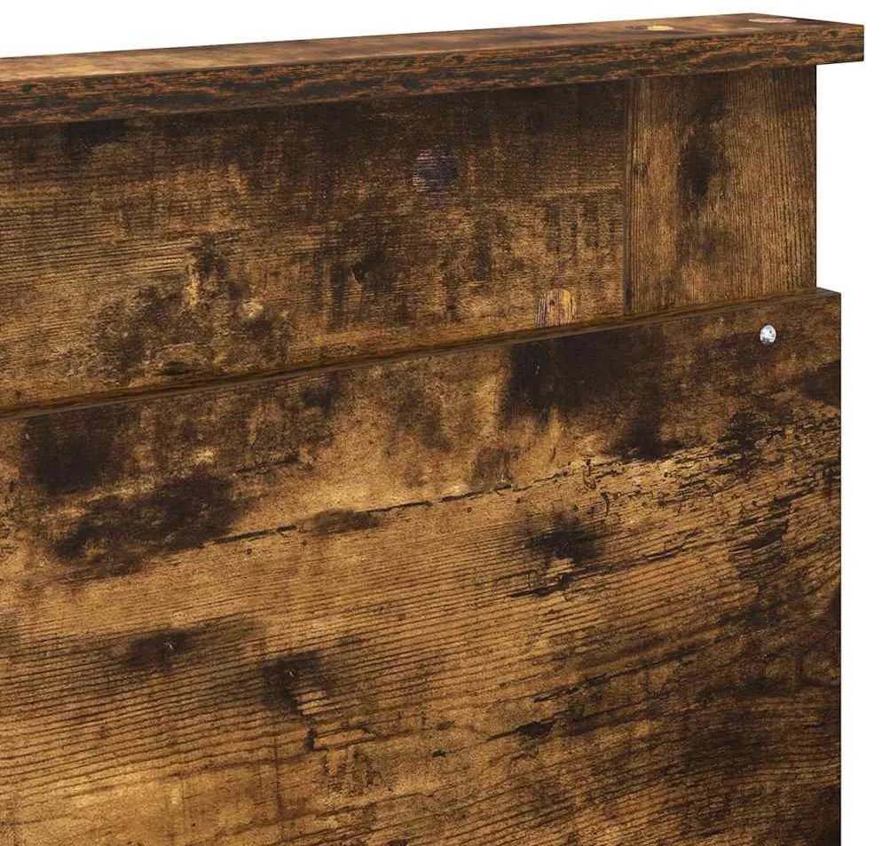 Fejtámla fejtámlával Füstölt tölgy 180 cm Faanyag