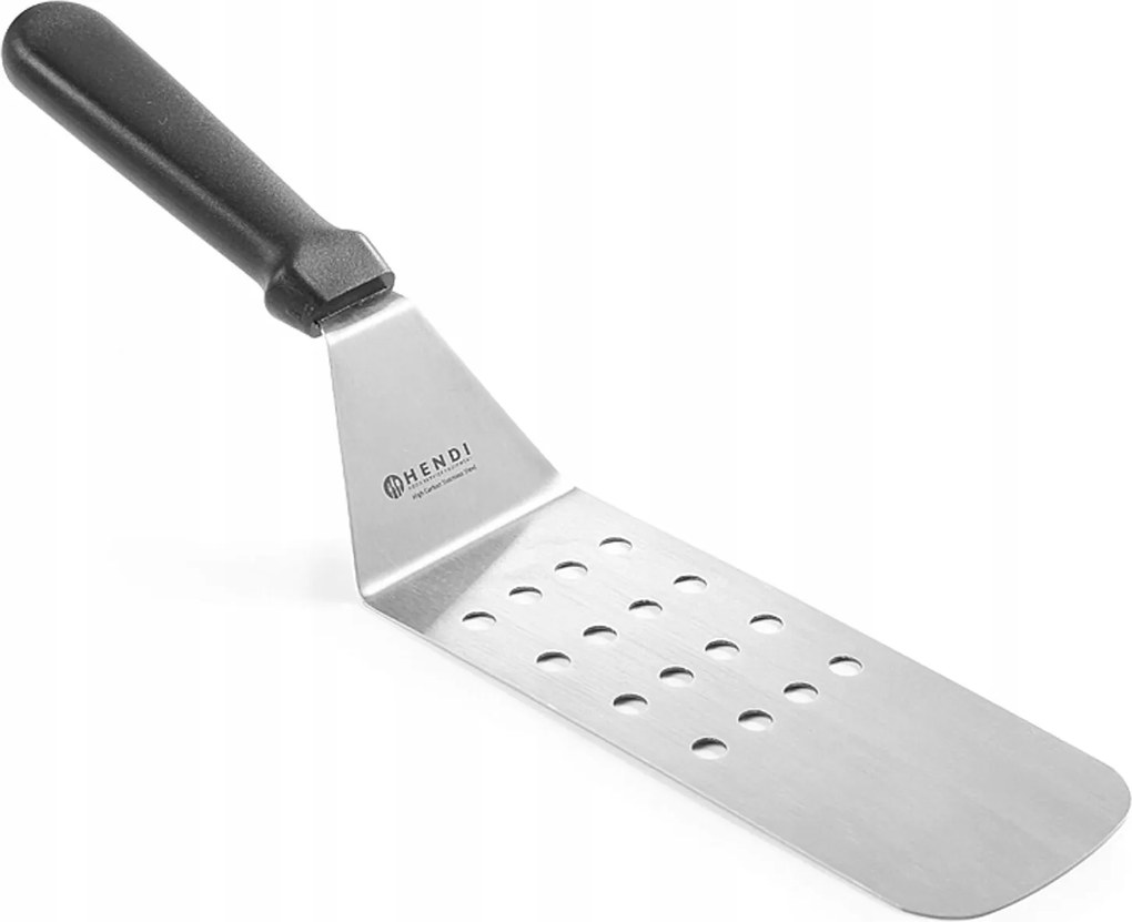 Rozsdamentes acél perforált sarok spatula Hendi 855720