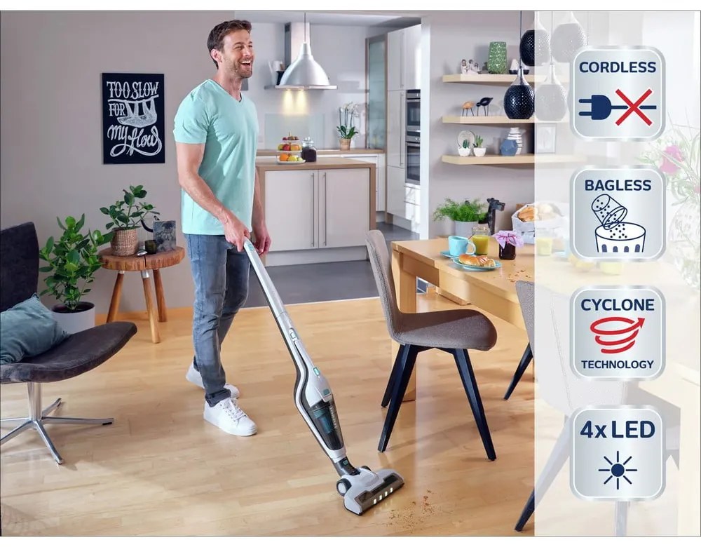 Vezeték nélküli porszívó Rotaro PowerVac 2v1 – LEIFHEIT