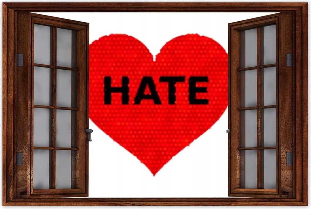 Poszterek 90x60 Hate