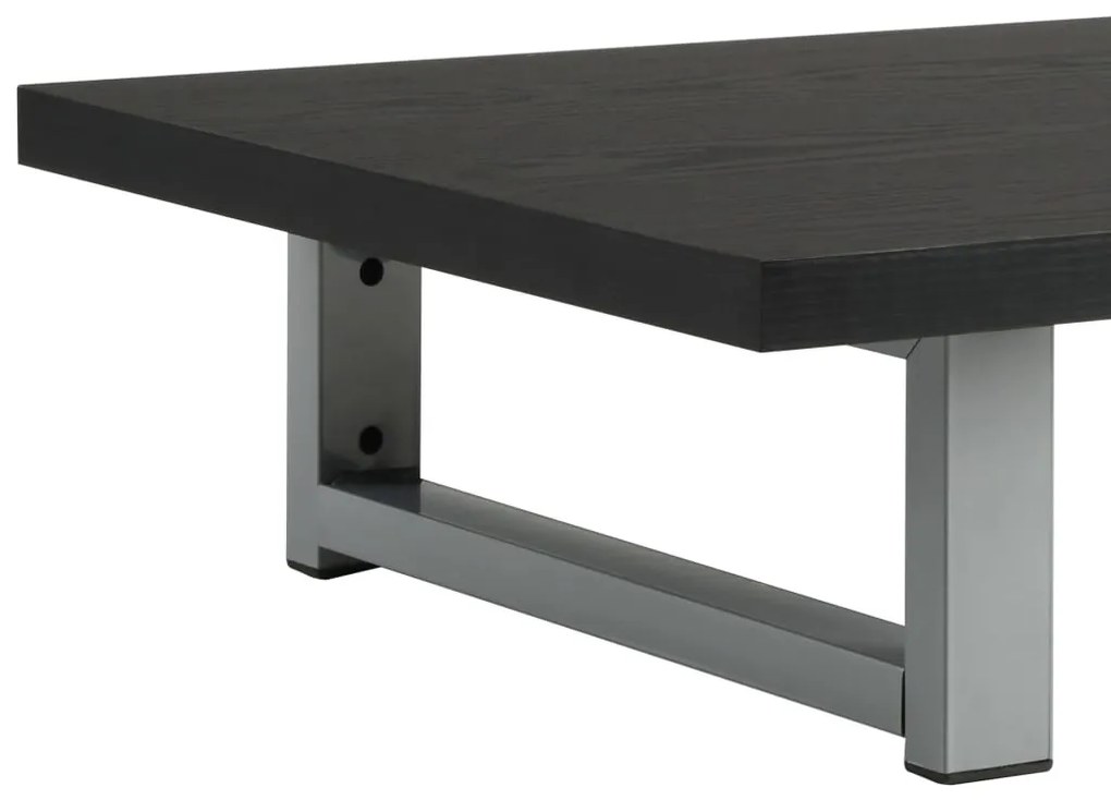 2-részes fekete kerámia fürdőszobai bútorszett