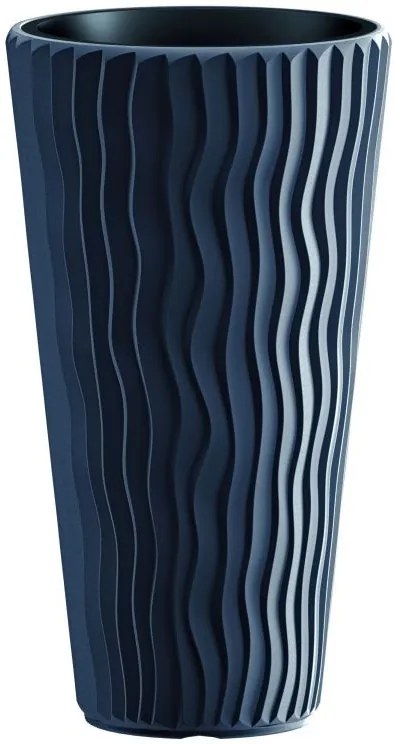 Prosperplast SANDY SLIM virágcserép antracit 39 cm