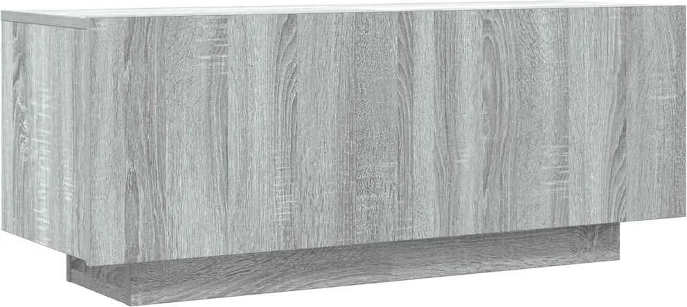 vidaXL szürke sonoma színű szerelt fa TV-szekrény 100 x 35 x 40 cm