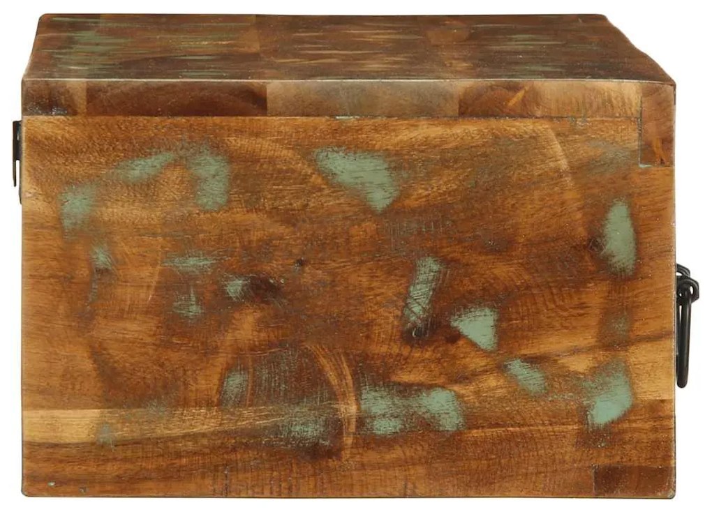 tömör újrahasznosított falra szerelhető TV-szekrény 80x30x19 cm